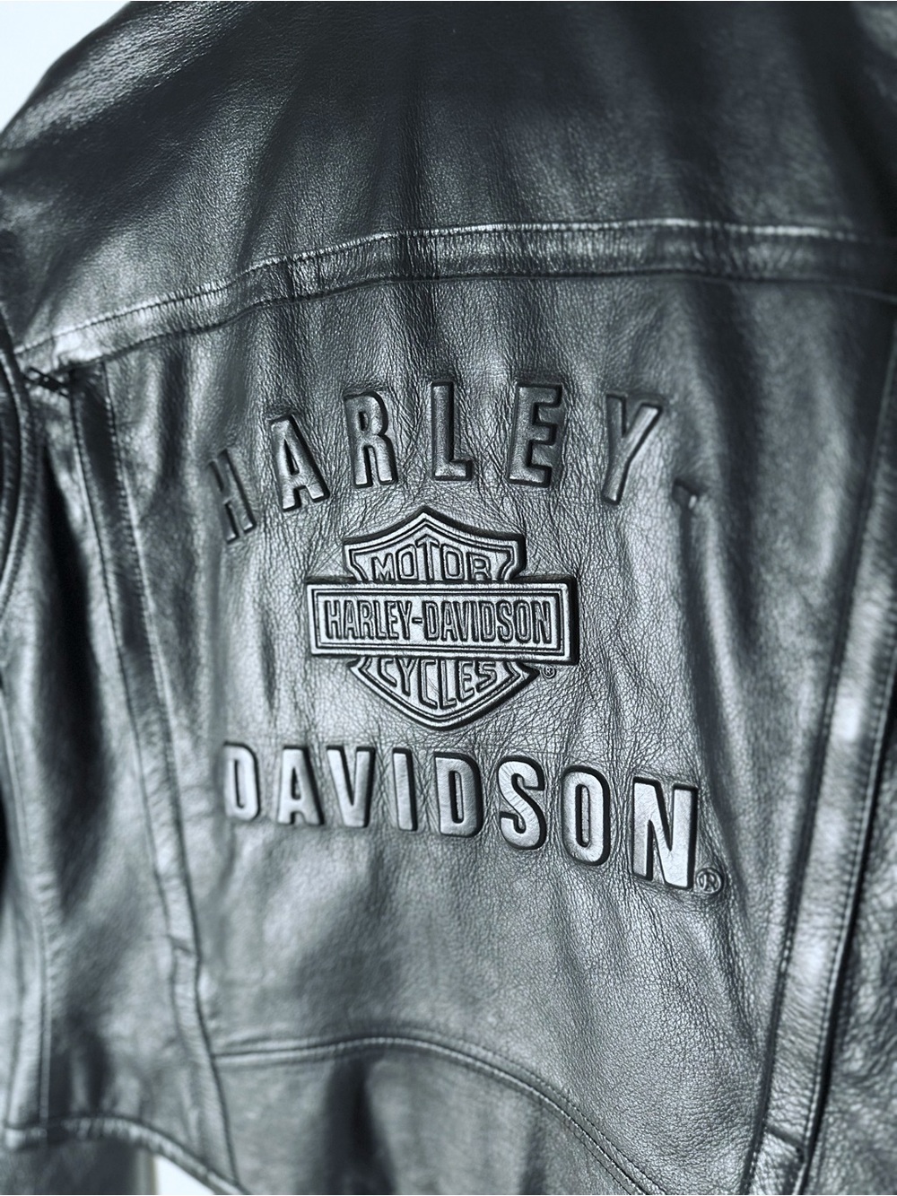 Authentic Harley-Davidson Vintage Leather Jacket (98156-03VW) - Women’s XS - Picture 13 of 16